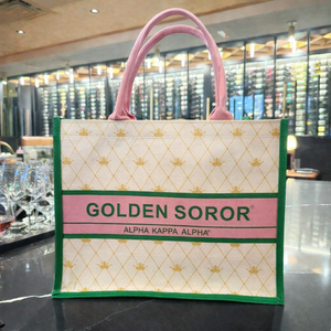 Alpha Kappa Alpha  Everyday  tote - Golden Soror medium