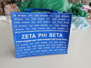 Zeta Phi Beta  Lightweight  tote - finer women 1920 medium