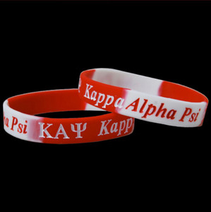 Kappa Alpha Psi Silicone Bracelet Kappa Alpha Psi Silicone Bracelet