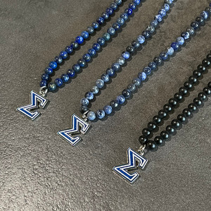 Beaded Sigma Necklace Beaded Sigma Necklace