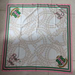 Alpha Kappa Alpha Scarf - Pearl Soror Scarf Alpha Kappa Alpha Scarf - Pearl Soror Scarf
