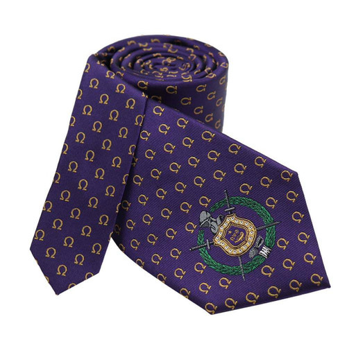 Omega Psi Phi Tie  - Omega Print