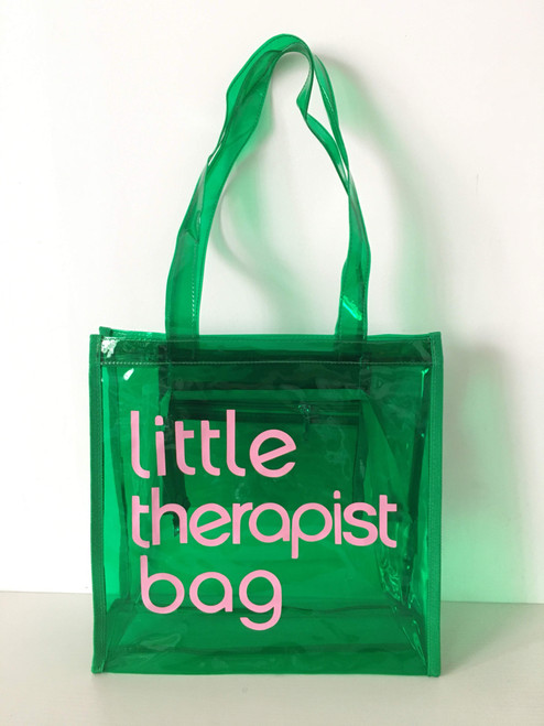 little therapist bag - green