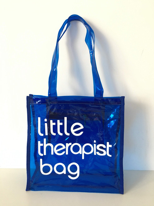 little therapist  bag - blue