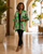 Palm Court Kaftan - Pink & light Green| SHIPS STARTING 7/26