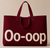 Delta knit tote -Oo-oop | READY TO SHIP