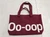 Delta knit tote -Oo-oop | READY TO SHIP