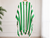 Lagos Stripe Kaftan - Pink & light Green