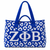 Zeta Phi Beta knit tote - cheetah | STARTS SHIPPING 9/28