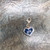 Sigma Gamma Rho enamel heart charm