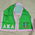 Alpha Kappa Alpha Scarf - Houndstooth green/green  trim long