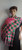 Alpha Kappa Alpha Shawl- houndstooth colorblock
