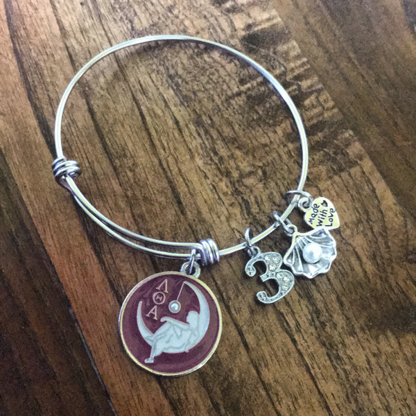 Lambda Theta Alpha  Number Bangle