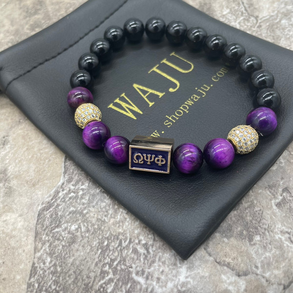 Omega Psi Phi Bracelet - "Lynson"