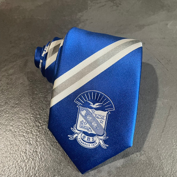 Phi Beta Sigma Silk Neck Tie