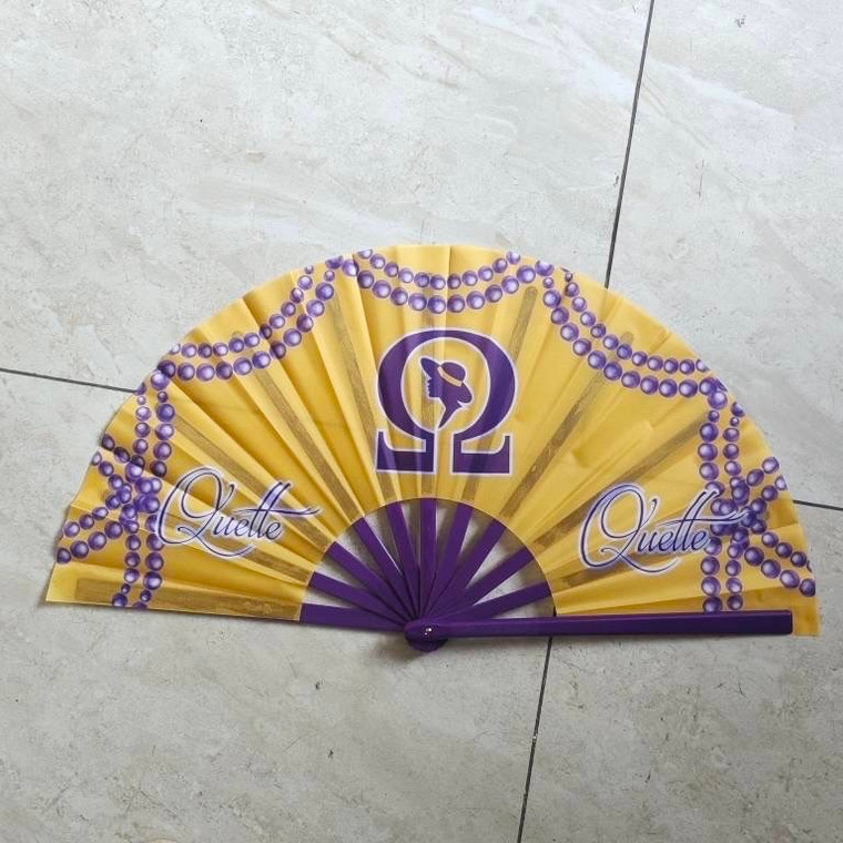 Quette fan - gold large