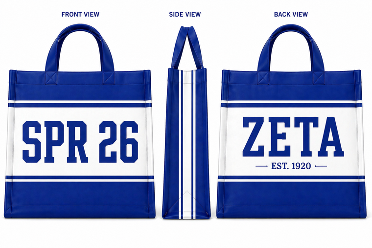 Zeta Phi Beta  Everyday  tote - SPR 26 medium