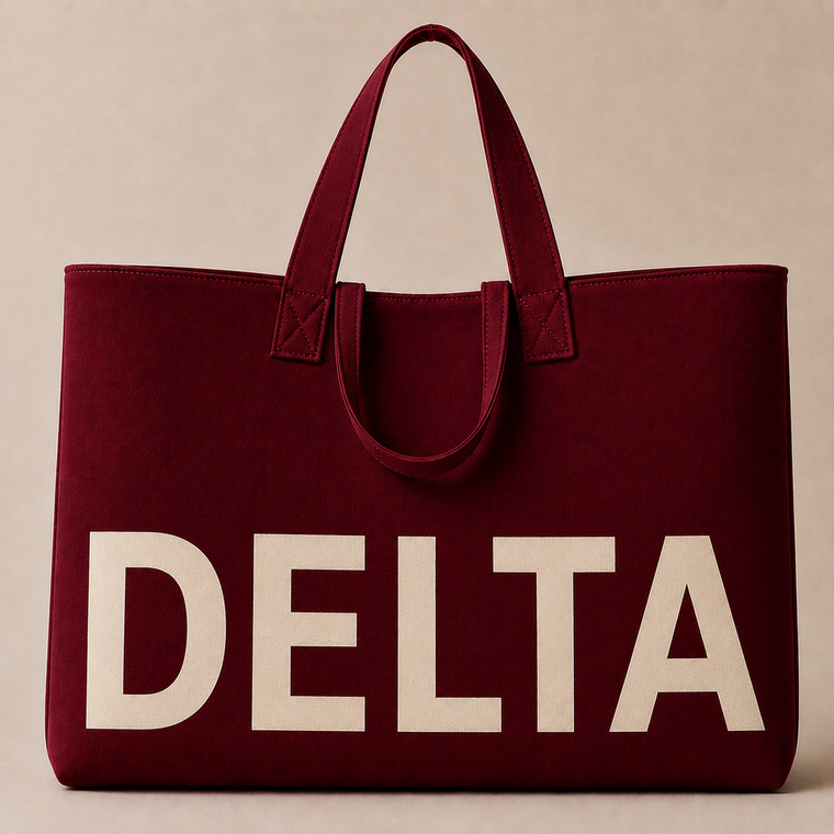 Delta knit tote - Delta | SHIP START 9/15