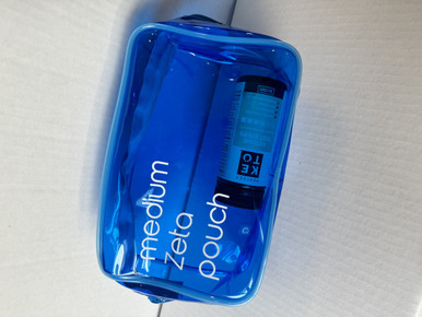 Medium Zeta pouch- clear - Waju Designs