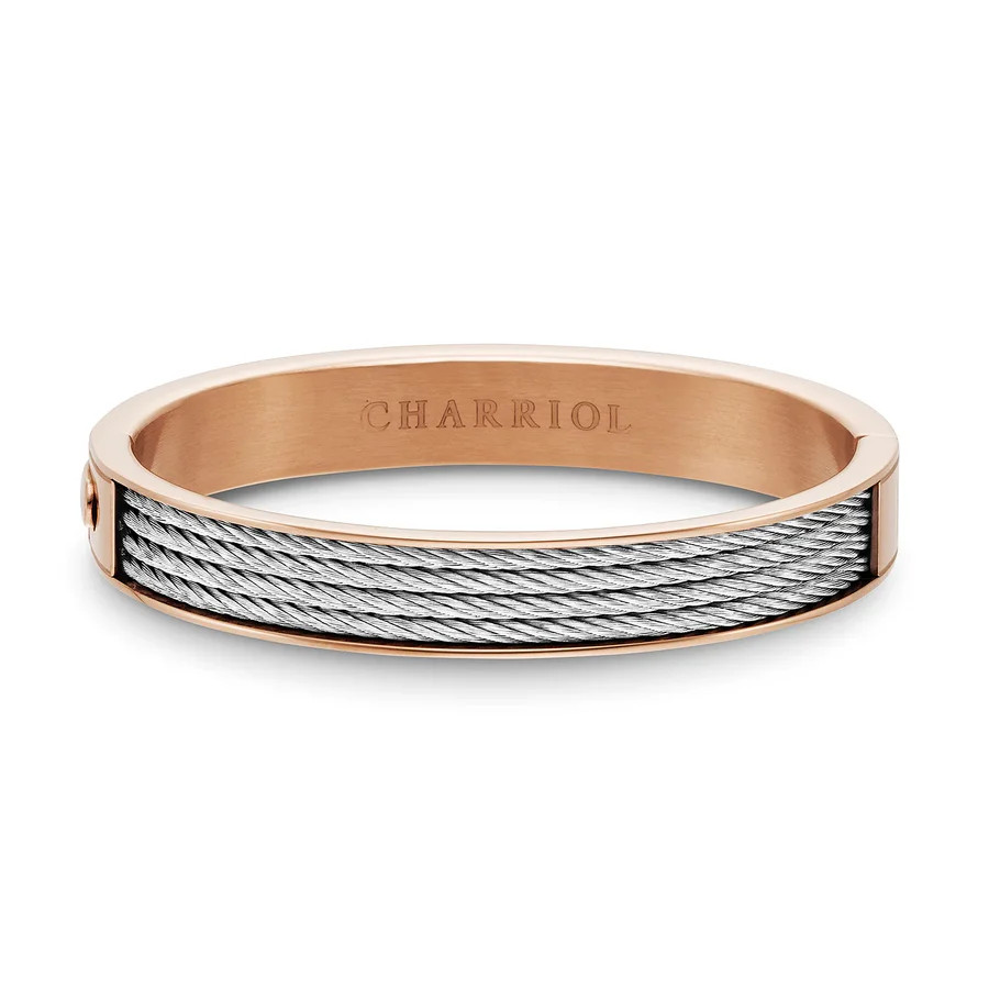 Charriol Rose Gold Forever™ Icon Bangle