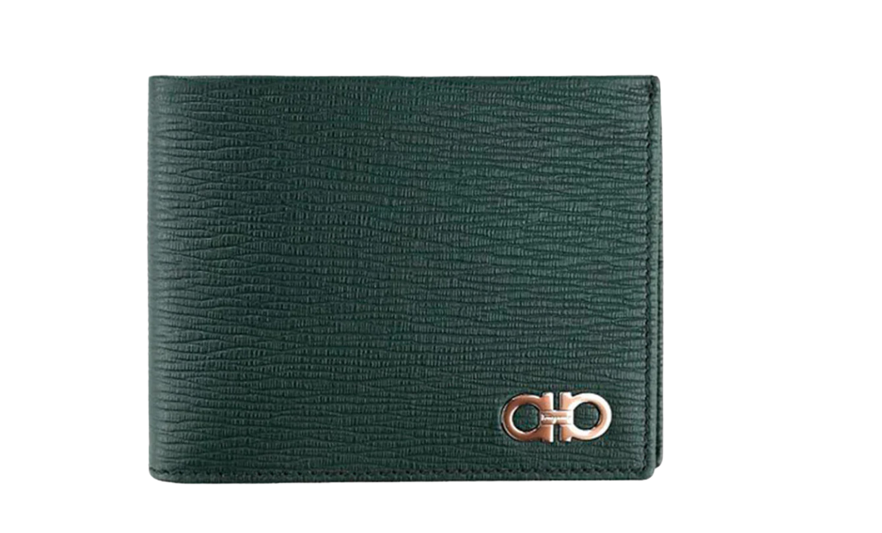 Ferragamo Revival Wallet M Green - Little Europe