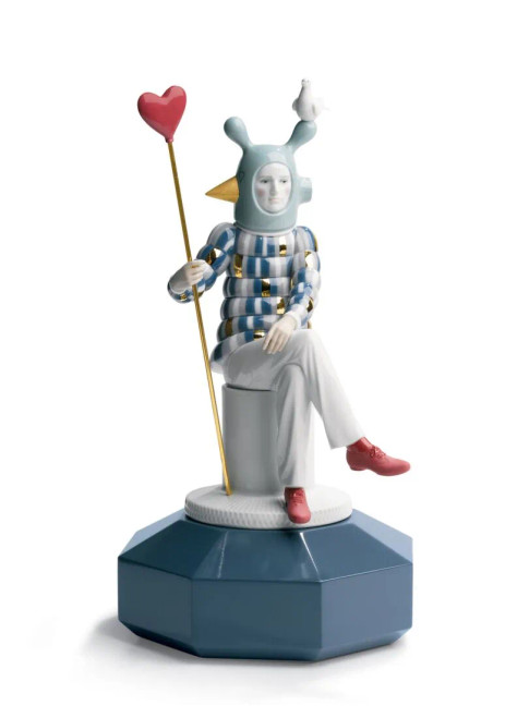 Lladro The Lover III Sculpture. By Jaime Hayon Figurine