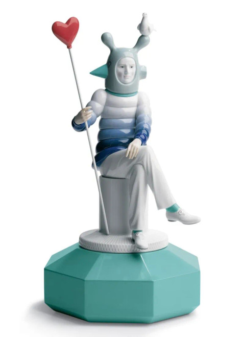 Lladro The Lover I Sculpture. By Jaime Hayon Figurine