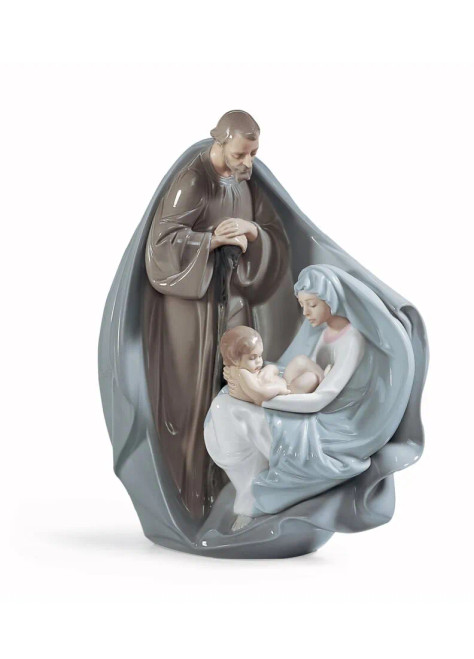 Lladro Birth Of Jesus Figurine