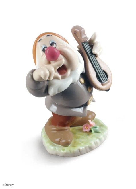 Lladro Sneezy Snow-White Dwarf Figurine