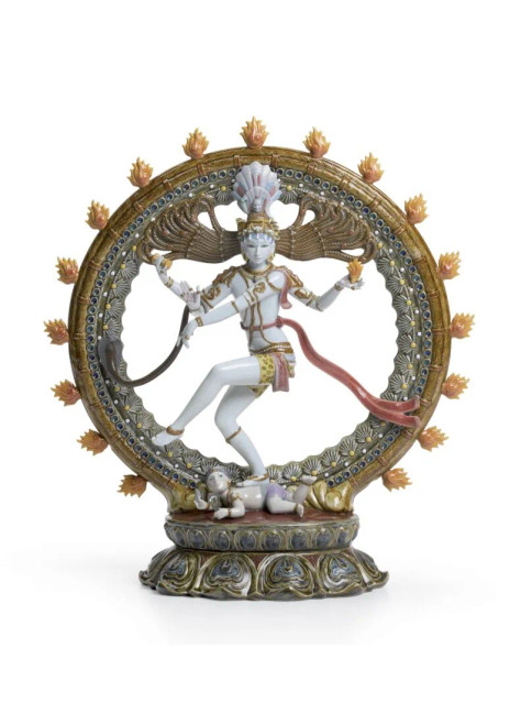 Lladro Shiva Nataraja Sculpture. Limited Edition Figurine