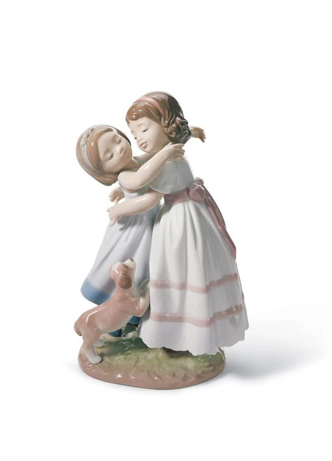 Lladro Give Me A Hug Children Figurine