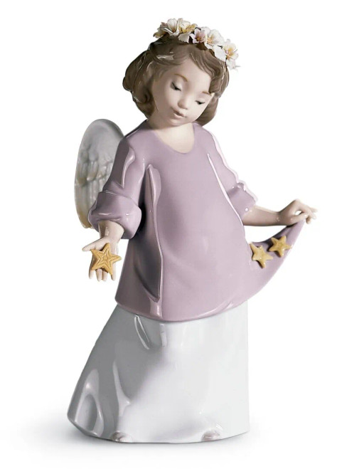 Lladro Heavenly Stars Angel Figurine