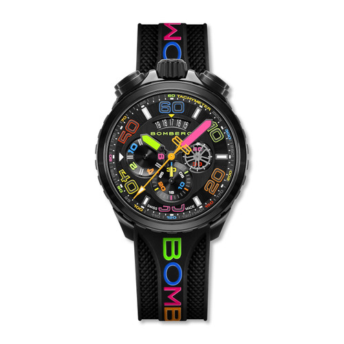 Bomberg BOLT-68 Carbon Chroma (PVD) BS45CHPBA.049.62