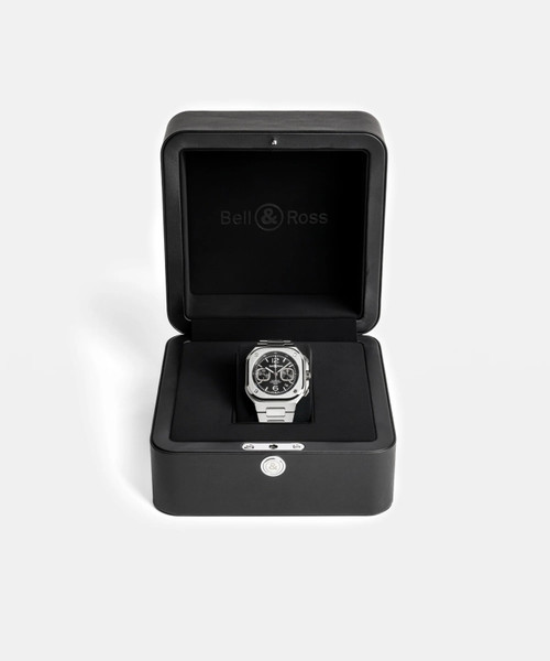 BR 05 Chrono Black Steel BR05C-BLC-ST/SST