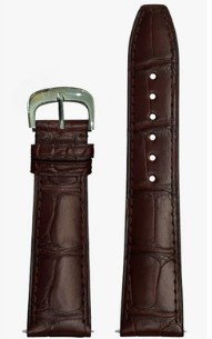 Reservoir Brown Leather Watch Strap 20/18mm ALLLBCLUBRG01