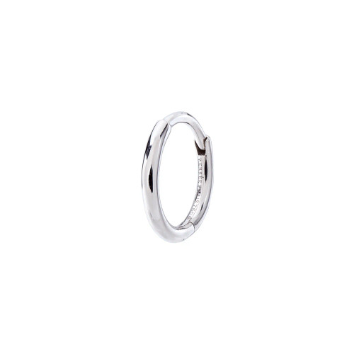Persée  Single Small Size Hoop White Gold