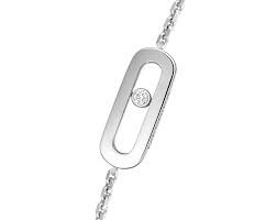 Messika Move Uno White Gold Diamond Bracelet