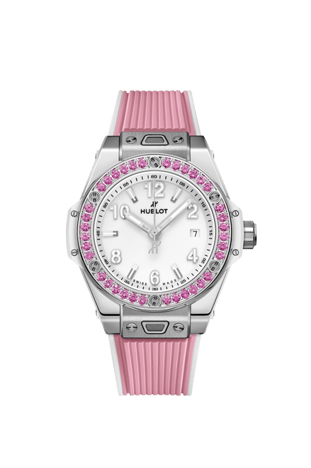 Hublot One Click Joyful Steel Pink 33mm