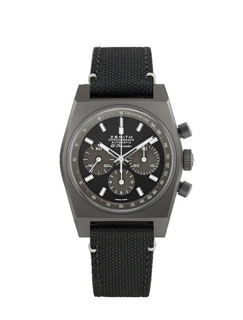 Zenith CHRONOMASTER Revival Shadow Titanium 37mm 97.T384.4061/21.C822