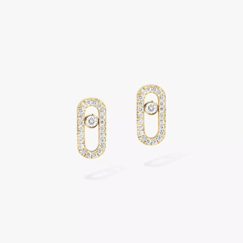 Messika Move Uno stud earrings