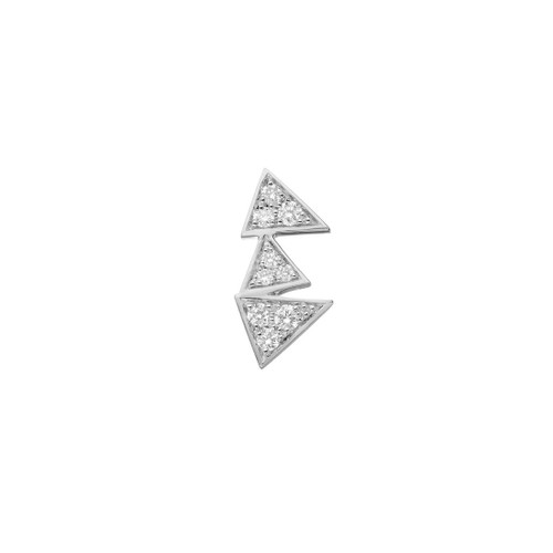 Akillis Capture Me diamonds earring White gold