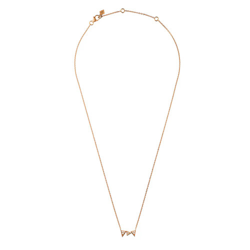 Akillis Capture Me diamonds necklace Rose gold