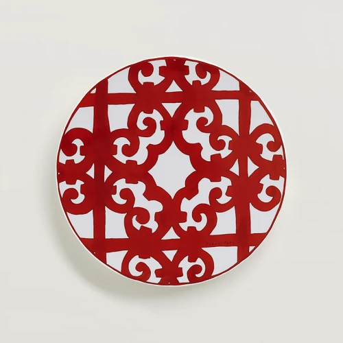 Hermes Dessert Plate Balcon du Guadalquivir