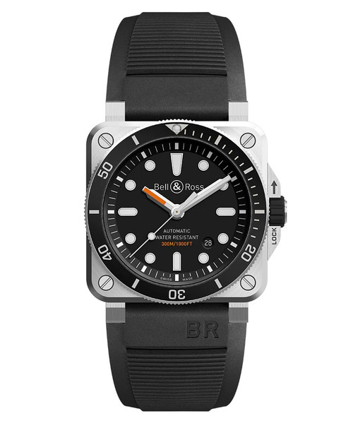 Bell & Ross BR 03 Diver Black Steel BR0392DBLSTSRB