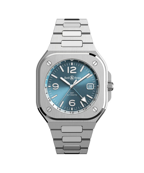 Bell & Ross BR 05 GMT Blue Steel BR05G-PB-ST/SST