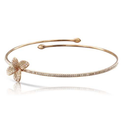 Pasquale Bruni Petit garden choker in 18k Rose Gold with Diamonds