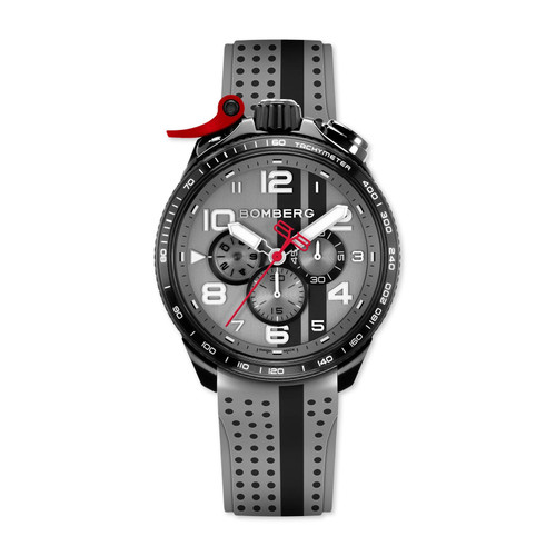 Bomberg BOLT-68 Racing Grey & Black BS45CHPBA.059.14
