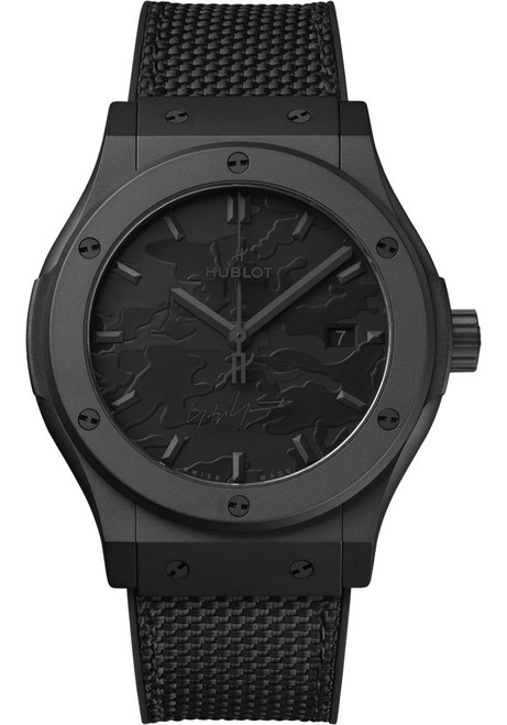 Hublot Classic Fusion Yohji Yamamoto All Black Camo 42mm – Limited Edition of 300