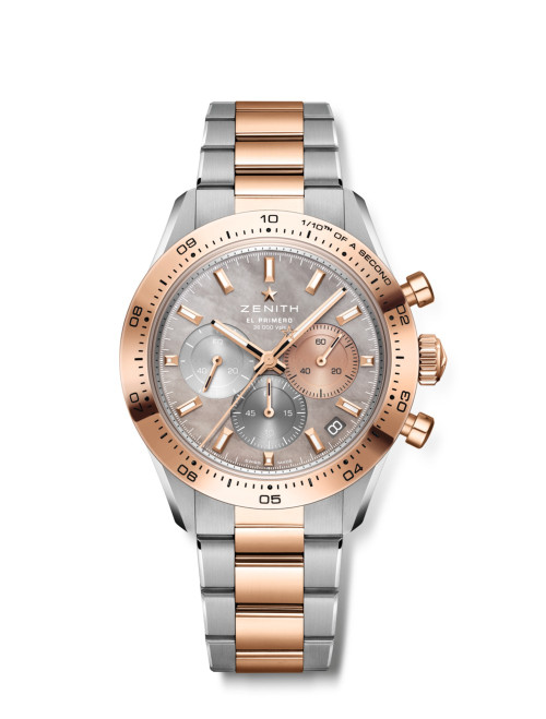 Zenith CHRONOMASTER Sport Steel and Rose Gold Mother-of-Pearl 41mm 51.3102.3600/01.M3100