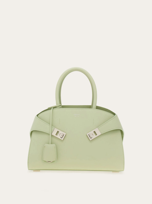 Ferragamo Hug Handbag M Green